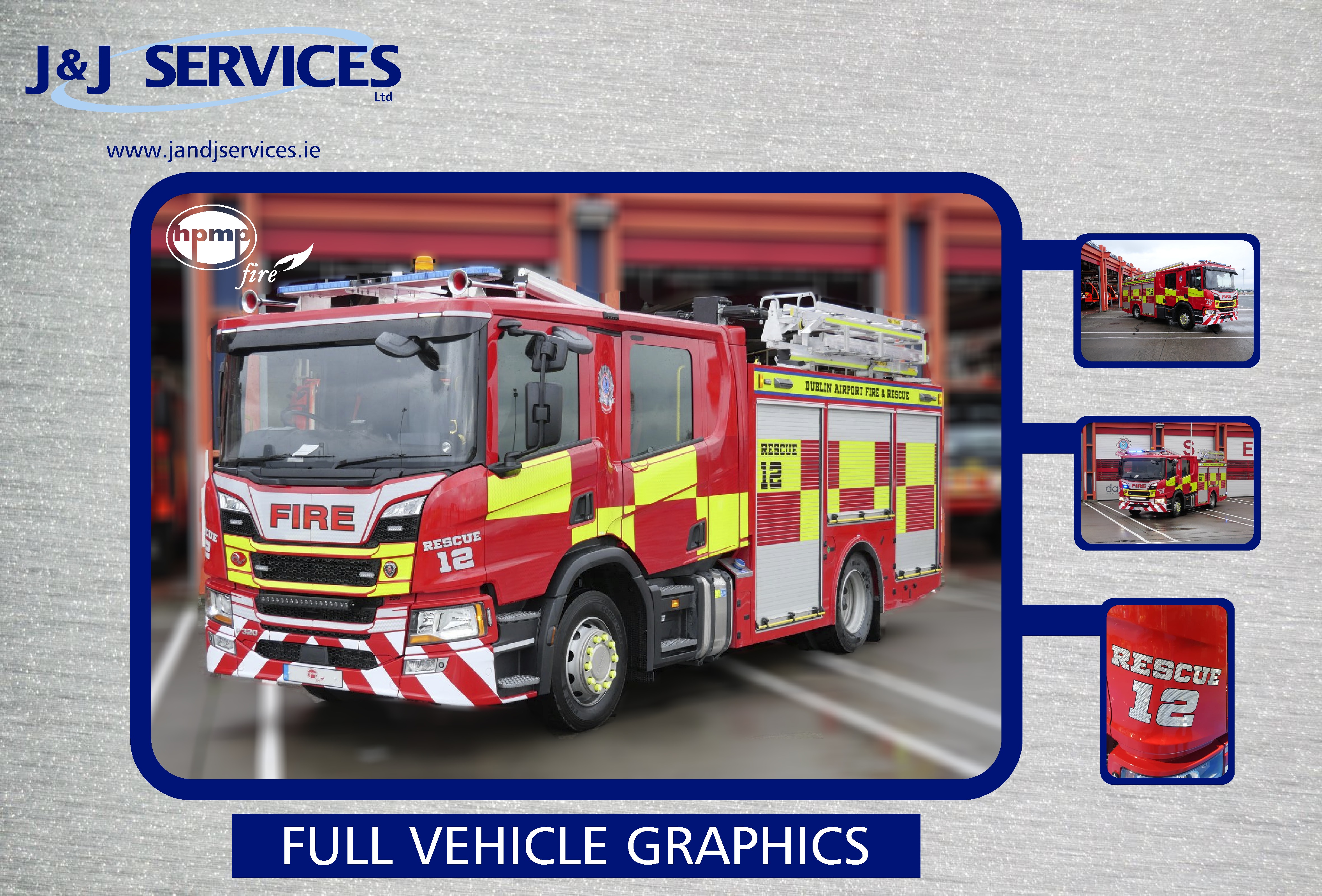 J&J website Graphics Firetruck